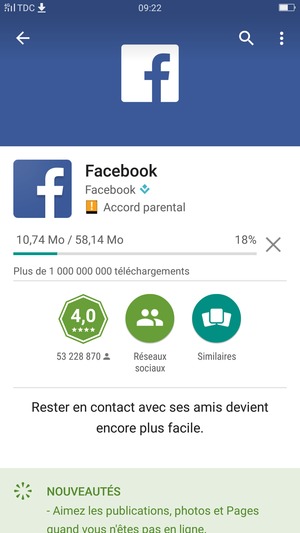Veuillez attendre la fin de la procédure d'installation