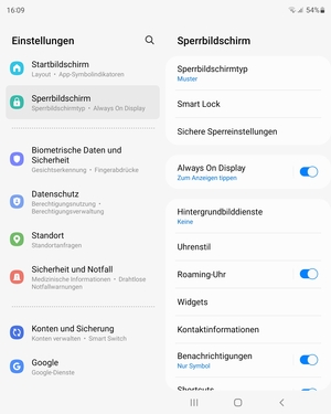 Ihr Handy ist jetzt mit einer Bildschirmsperre gesichert