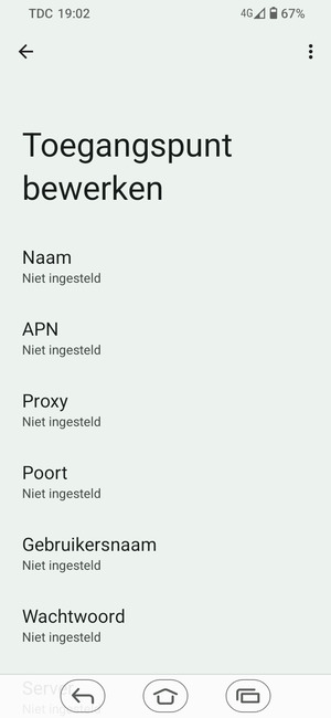 Voer mms-gegevens in