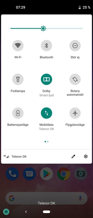 Aktivera Batterisparläge