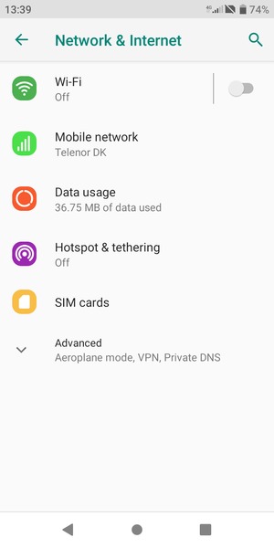 Select Mobile network