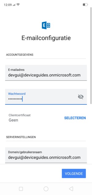 Voer een wachtwoord in