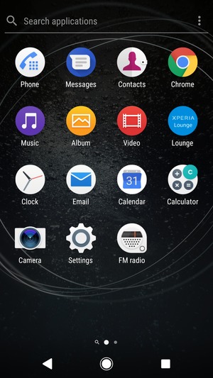 Select Settings