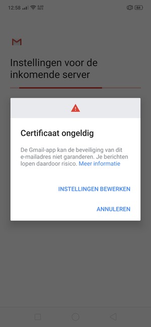 Selecteer INSTELLINGEN BEWERKEN