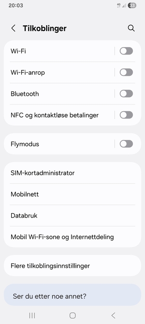 Velg Mobilnett