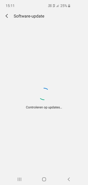Wacht tot de zoekopdracht beëindigd is