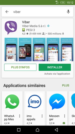 Sélectionnez INSTALLER