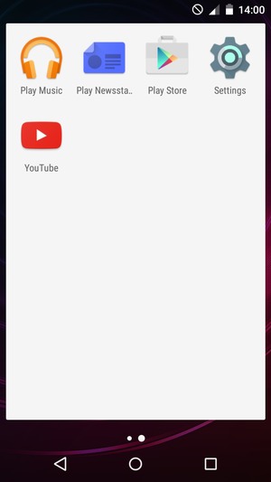 Scroll to and select Settings