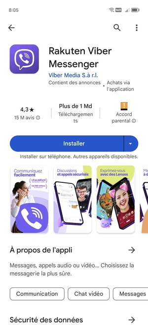 Sélectionnez Installer