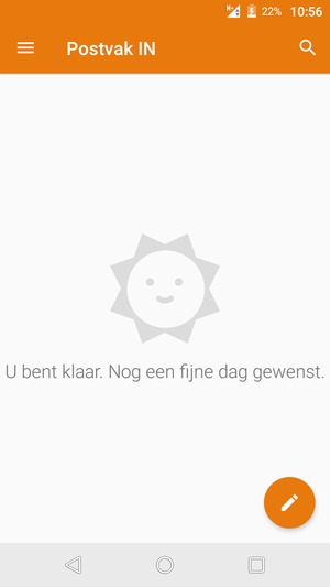 Uw Gmail/Hotmail is klaar voor gebruik