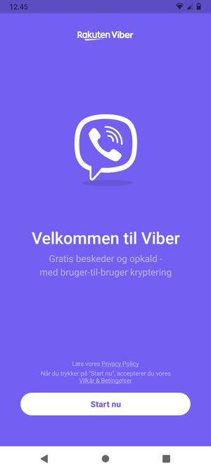 Din app er klar til brug