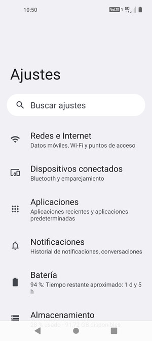 Seleccione Redes e Internet