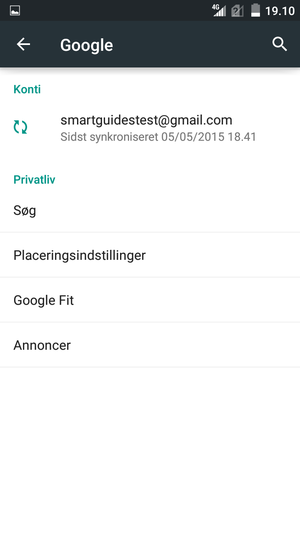 Vælg din konto