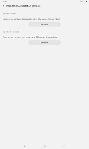 Sélectionnez Importer