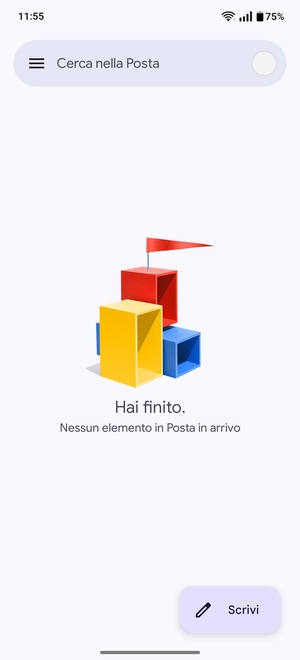 Il tuo account è pronto per l'uso