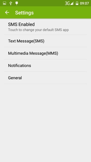 Select Text Message(SMS)