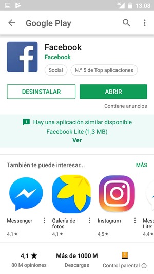Seleccione ABRIR