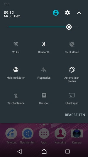 Wählen Sie Bluetooth