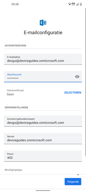 Voer uw wachtwoord in