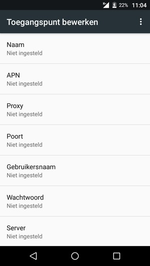 Voer mms-gegevens in