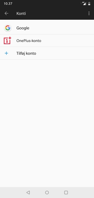 Vælg Google