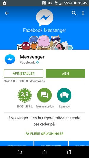 Vælg ÅBN