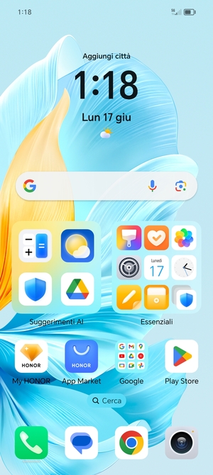 Seleziona Play Store
