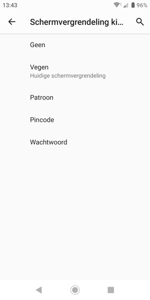 Selecteer Patroon