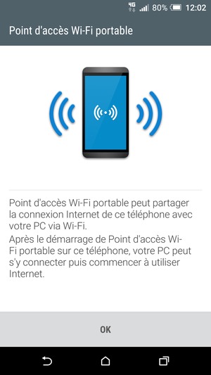 Sélectionnez OK