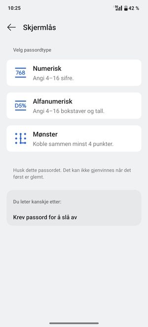 Velg Mønster