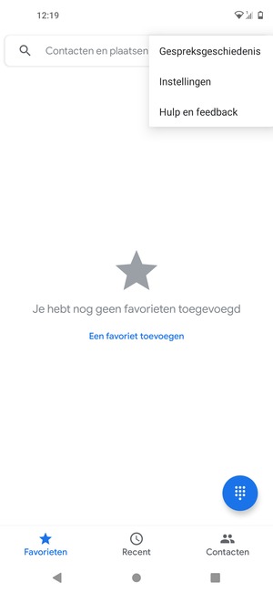 Selecteer Instellingen