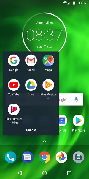 Sélectionnez Gmail