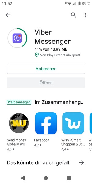 Warten Sie, bis der Installationsprozess  beendet ist