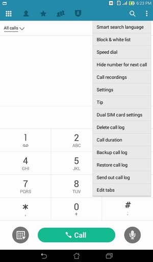 Select Settings
