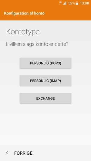 Vælg EXCHANGE