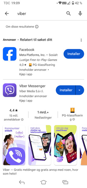 Velg app