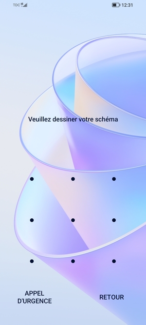 Votre téléphone est maintenant sécurisé par un écran de verrouillage