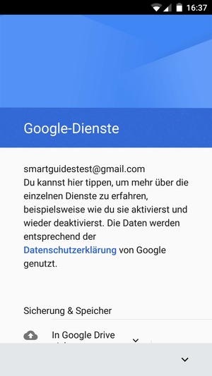 Wählen Sie MEHR