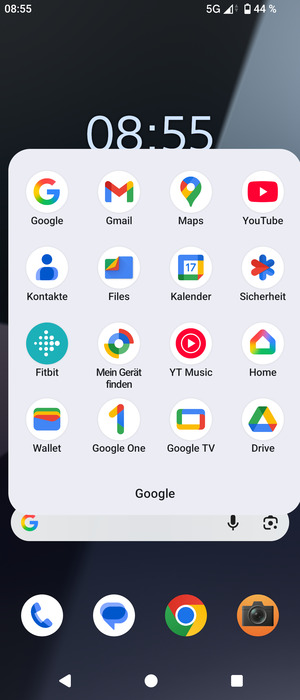 Wählen Sie Gmail