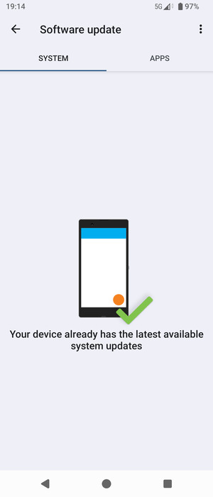 Select the Menu button