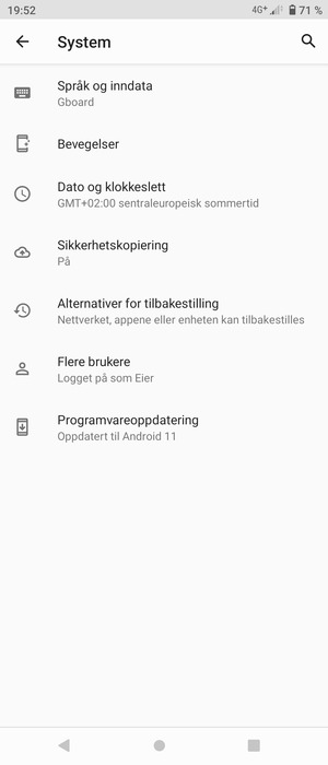 Velg Programvareoppdatering