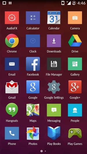 To copy your contacts from the SIM card, return to the Apps menu and select People