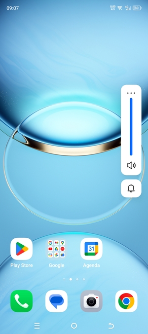 Maintenir appuyé pour baisser le volume au niveau requis
