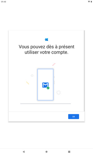 Sélectionnez OK