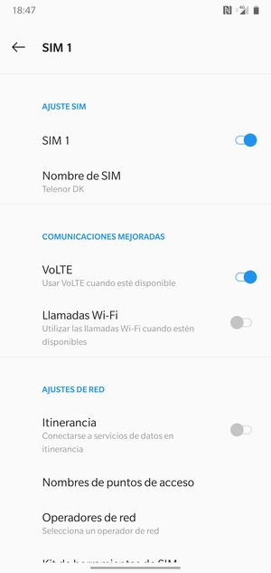 Seleccione Nombres de puntos de acceso