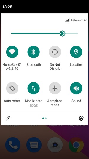 Turn off Wi-Fi and Bluetooth