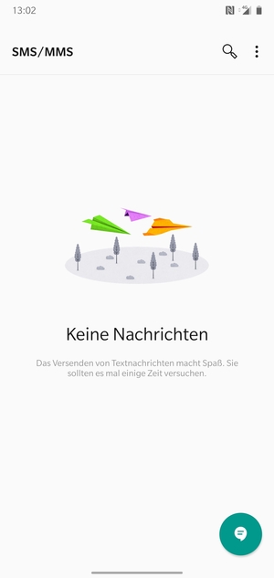 Wählen Sie die Menü-Taste