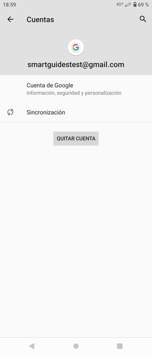 Seleccione Sincronización