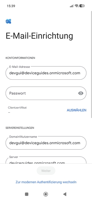Geben Sie Ihre Passwort ein