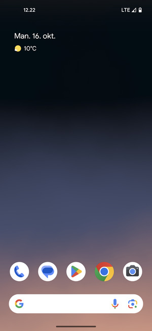 Vælg Telefon